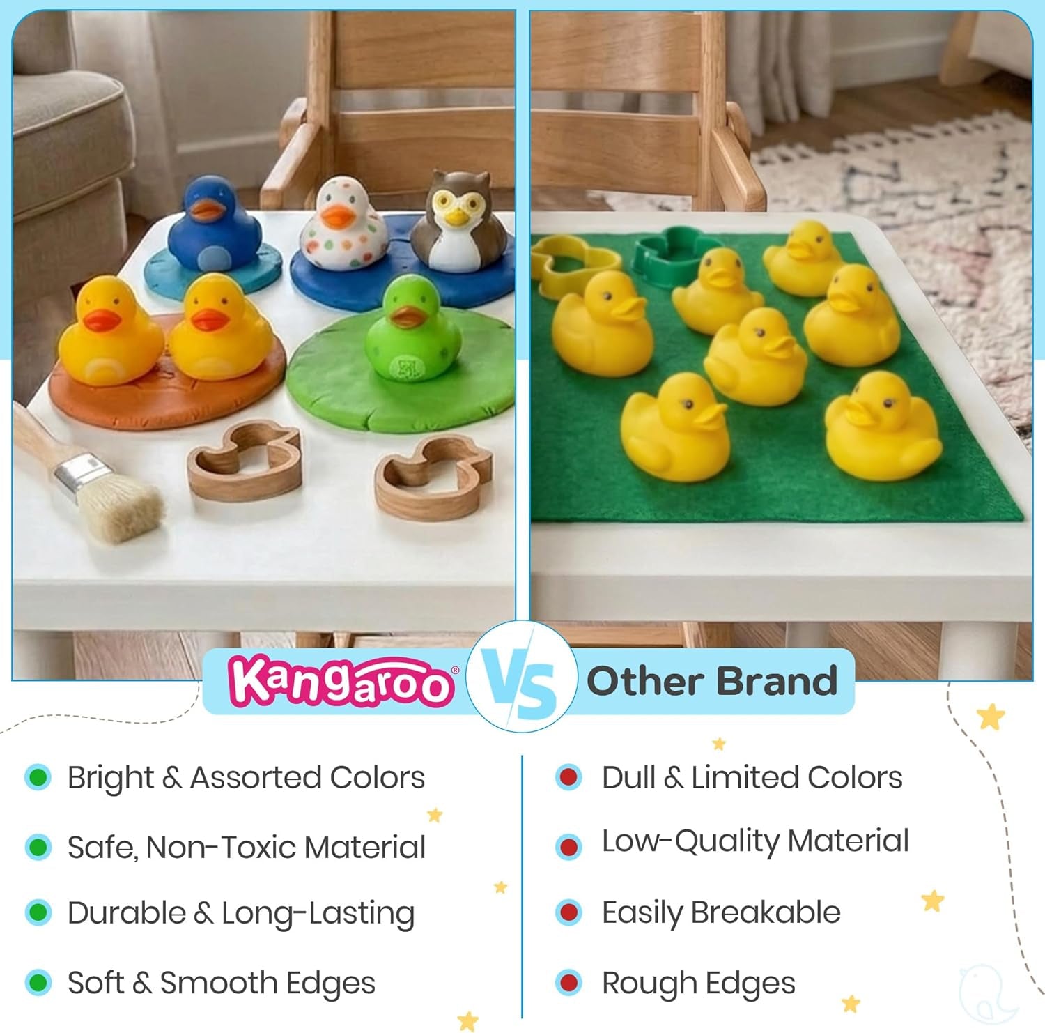50 Pcs Mini Rubber Ducks Bulk Jeep Ducks for Ducking– Floating Baby Bath Toys for Kids & Toddlers, Small Duckies for Pool Parties, Summer Party Favors Bulk, Baby Showers