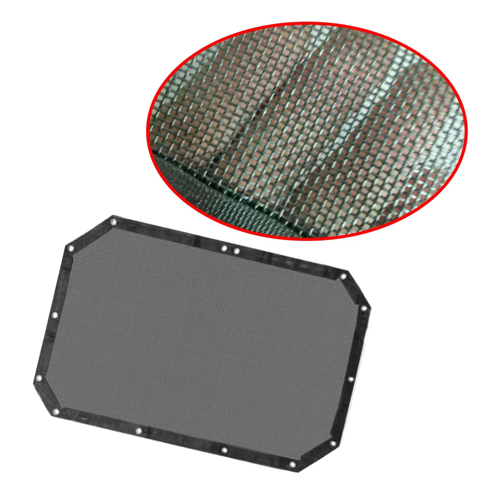 Car Roof Sunshade Mesh Bikini Top Sun Shade Cover for Jeep Wrangler JK & Unlimited 2 Door 4 Door 2007-2018 Car Styling Black