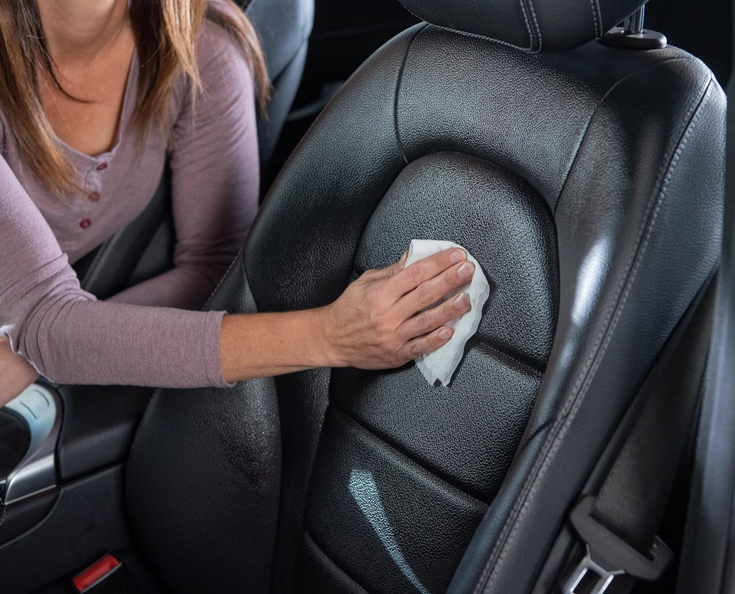 Leather Cleaner & Conditioner - Cleans, Restores & Protects Leather, UV Protection Prevent Cracking & Fading, for Car Seats, Sofas, Shoes, Bags & All Finished Leather Surfaces, 2 Pack, 22 FL Oz