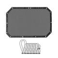 Car Roof Sunshade Mesh Bikini Top Sun Shade Cover for Jeep Wrangler JK & Unlimited 2 Door 4 Door 2007-2018 Car Styling Black