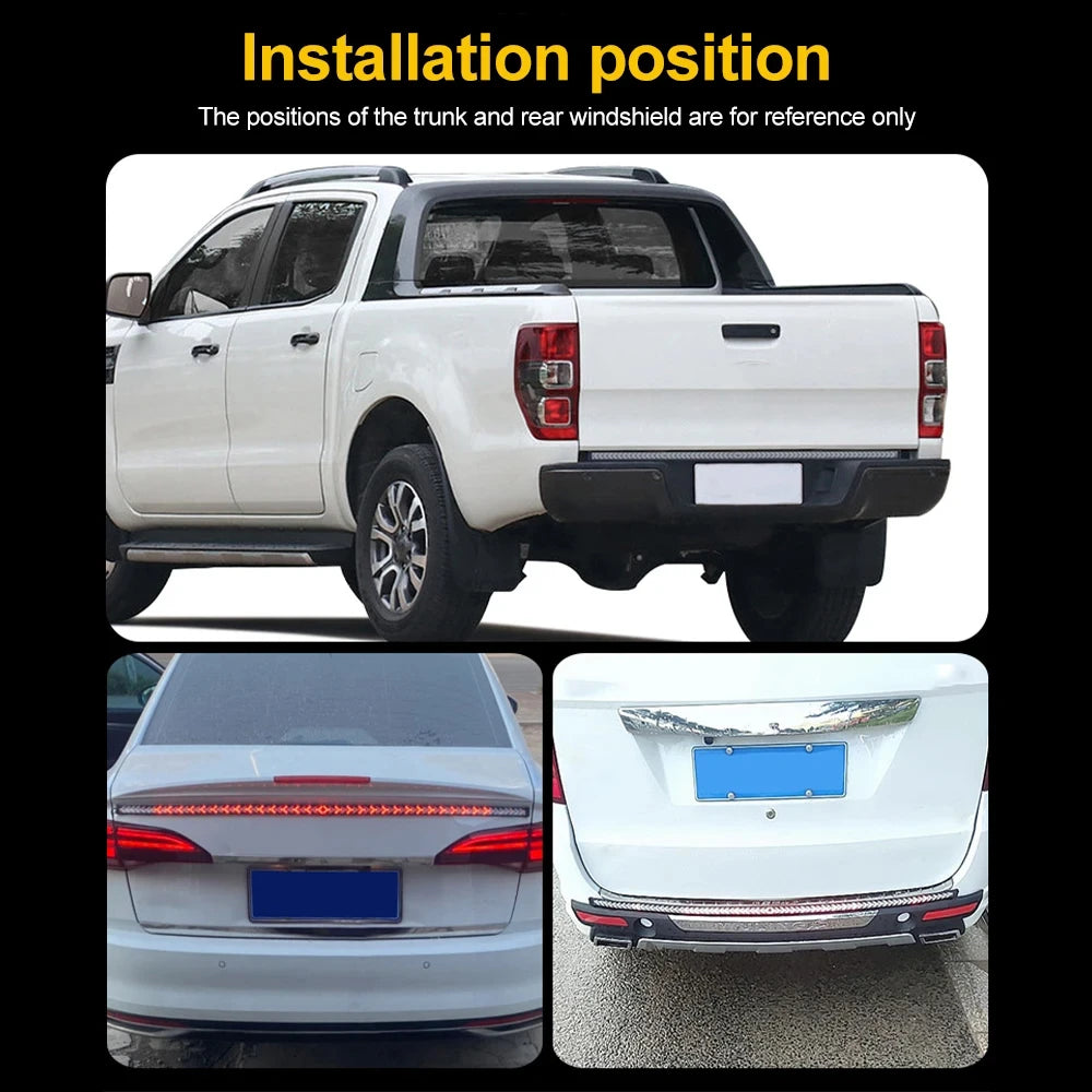 Jeep Tailgate Light Strip Car Accessories 
