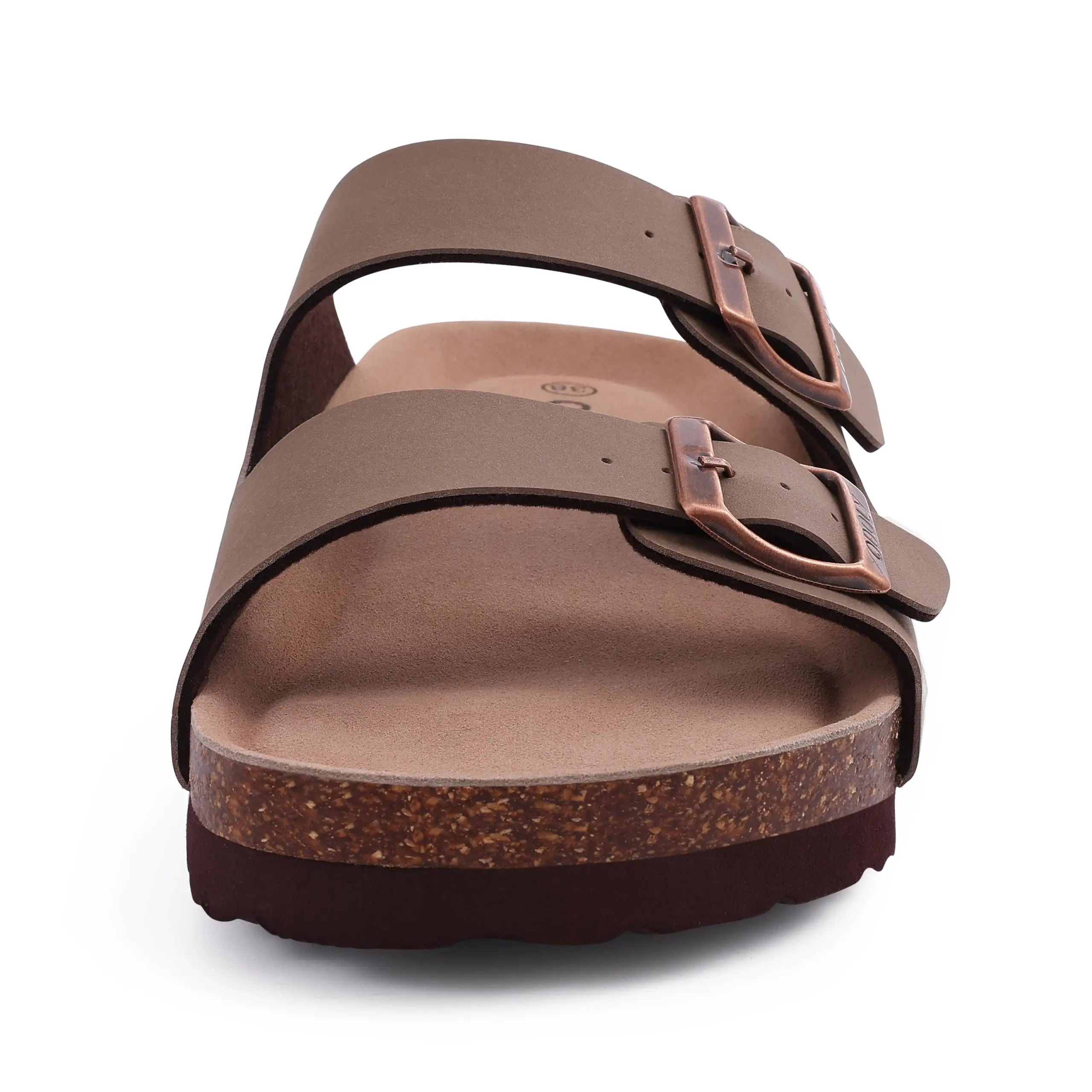 Men Cork Slippers Summer Cork Footbed Clogs Sandals Women Outdoor Suede Beach Slides with Arch Support Men Clogs Sandals