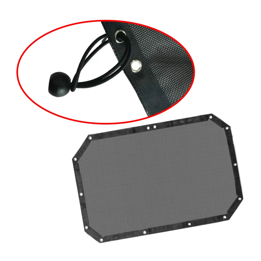 Car Roof Sunshade Mesh Bikini Top Sun Shade Cover for Jeep Wrangler JK & Unlimited 2 Door 4 Door 2007-2018 Car Styling Black