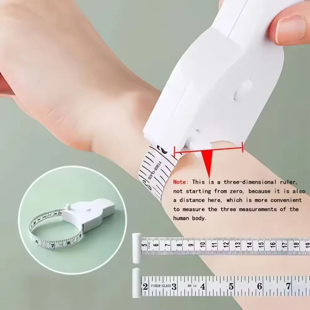 Automatic Telescopic Tape Measure Body Measuring Tape Sewing Ruler Tools Centimeter Tapes for Body Meter Measure White Tools